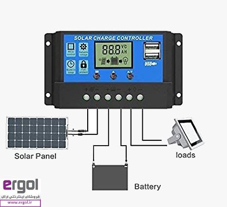 کنترل شارژ نیروگاه خورشیدی